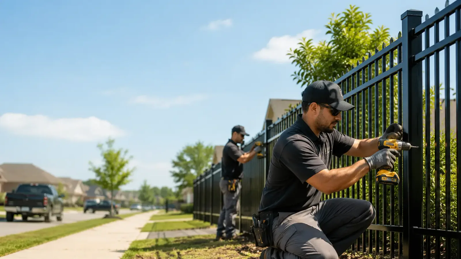 Metal Fence Installation in Alexander, IA